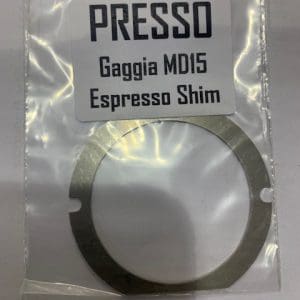 Gaggia Shim for modification on MD15 Grinder