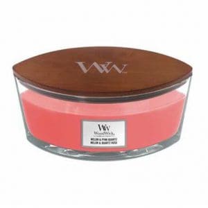 Woodwick Melon & Pink Quartz – Ellipse