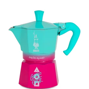 Bialetti Moka Express Squid Game©: very few in stock, will only receive in November 2025 – please phone to book one (price not available)